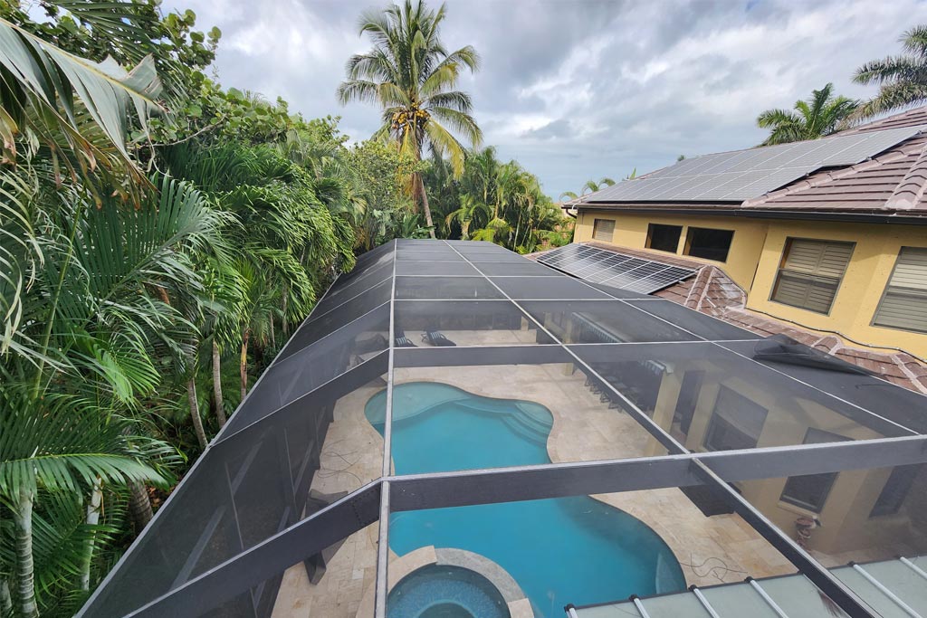 Pool Cage Screens