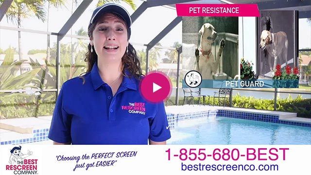 Video about pet screen mesh