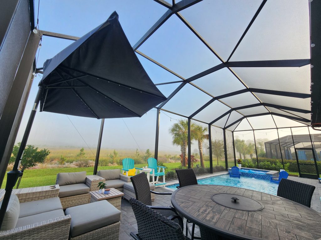 Pool Cage Rescreening - Best Rescreen Company